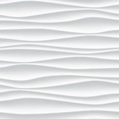 Papel De Parede 3D Efeito Ondas Pequenas Adesivo Quarto