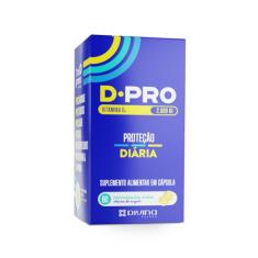 Vitamina D 2000 ui 60 Minicápsulas Softgel - D.Pro - Imunidade e Antioxidante