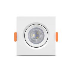 Led Spot Mr11 Quadrado Direcionavel 3W 210Lm 2700K