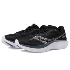 Saucony Tênis masculino Kinvara 15, Preto/branco, 38