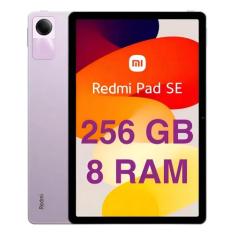 Tablet Xiaomi Redmi Pad SE Tela 11 256GB 8GB RAM Roxo, Verde