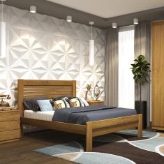 Cama Casal Safira Tcil - Cinamomo