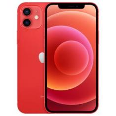 iPhone 12 Apple 256GB PRODUCT(RED) Tela de 6,1”, Câmera Dupla de 12MP, iOS