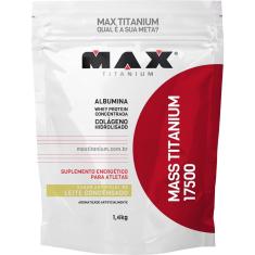Mass Titanium 17500 - 1400g Refil Leite Condensado - Max Titanium