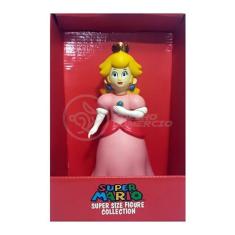 Boneco Action Figure Princesa Peach Toadstool 23Cm Mario