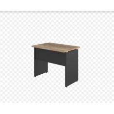 Mesa Retangular Escritório 1,20 x 0,60 Web30 - Calvi/Preto
