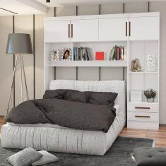 Guarda Roupa Modulado Paris 4 Portas 2 Gavetas