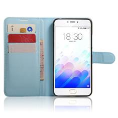 Capa para MEIZU M3 Note (Meilan Note3) Capa carteira flip de couro para MEIZU M3 Note (Meilan Note3) Capa de proteção de telefone A capa com design simplificado
