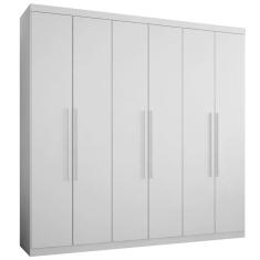 Roupeiro Gold 6 Portas Branco