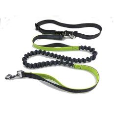 Guia De Passeio Elástica Ajustável Em Neoprene Amarela - B2Pets