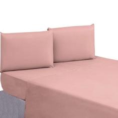 Lençol CASAL Liso Avulso SEM Elástico para Revenda Cama Box Microfibra