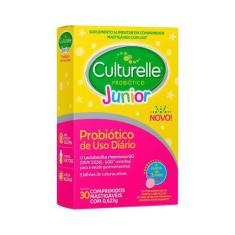 Culturelle Probiotico Junior Com 30 Comprimidos Mastigaveis 0,623g - C