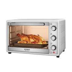 Forno Elétrico Mondial Line Grand Family II FR-52-W com 52 Litros – Branco/Inox