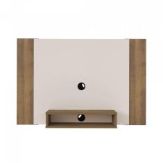Painel para TV até 40 Polegadas 1 Nicho Cine Artely Off White/pinho