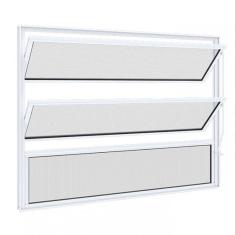 Janela Basculante Sem Grade Riobras Alumínio 60cmx80cm Branco