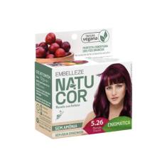 Embelleze tinta natucor 5.26 marsala escuro