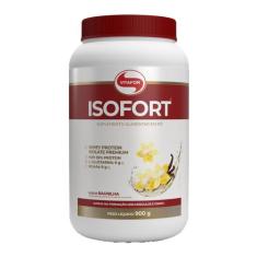 Isofort Whey Protein Isolado Sabor Baunilha 900g Vitafor