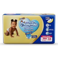 MamyPoko Fralda-Calça Dia&Noite M 34 Unidades