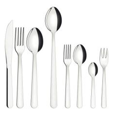 Faqueiro Tramontina Malibu em Aço Inox 85 Peças, Inox, 85