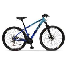 Bicicleta Aro 29 Alumínio 21 Vel SHIMANO TKZ Fuji Freio a Disco e Susp