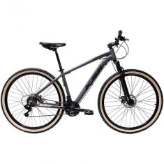 Bicicleta Aro 29 Ksw Xlt 24v Freio A Disco Suspensão Mountain Bike Alumínio - Grafite Tam.19