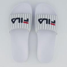 Chinelo Fila Drifter Basic Branco e Azul, 40