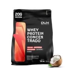 Whey Protein Concentrado Coco Refil 1.8kg – Contribui Para o Ganho Muscular Hipertrofia – Dux Human Health