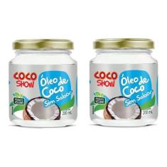 Kit 2uni Óleo de Coco sem sabor Coco Show 200ml - Copra