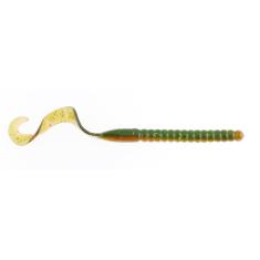 Berkley Isca de pesca PowerBait® Power Worm, camuflagem, 18 cm, sabor irresistível, perfil clássico de verme de cauda encaracolada, ideal para primavera, verão e outono