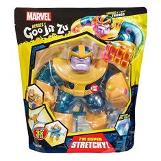 SUNNY, Boneco Elástico Estica Gigante Thanos, Goo Jit Zu, Marvel, Sunny