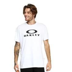 Camiseta Oakley O-Bark SS Masculina - Branco