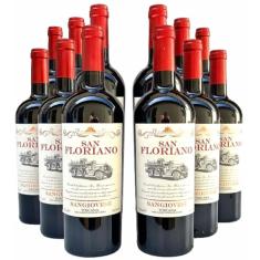 Vinho San Floriano Sangiovese Toscana IGT | Kit com 12 Garrafas | Oferta