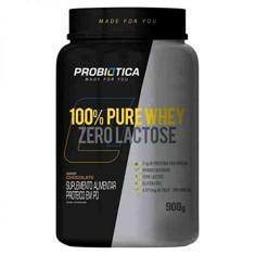 100% Pure Whey Zero Lactose (900G) - Chocolate, Probiótica