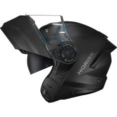 Capacete Norisk Force II Monocolor Preto Fosco