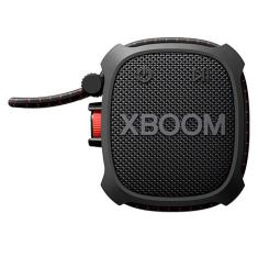 LG XBOOM XG2 Caixa de som Bluetooth portátil - Resistência militar, à prova d'água (IP67), 10 horas de Bateria e Cordão Ajustável - XG2BK