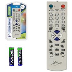 Controle Remoto Universal Tv Tubo Plasma Lcd Led Lg Samsung Philco Philips Aoc Panasonic, Semp Toshiba Com Pilhas Sony