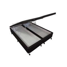 Cama Box Baú Universal Queen Courano Black New (158x198x35) - Castor