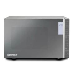 Micro-ondas Brastemp Espelhado com Grill 32L Inox BMG45A - 220V