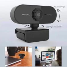 Webcam Microfone Full Hd 1080p Camera Computador Plug & Play