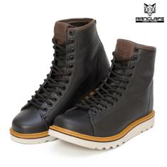 Bota Masculina Coturno Casual Cano Longo Couro Nobre-Masculino