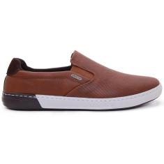 Tênis Slip On Masculino Calce Fácil Conforto Macio Dia a Dia-Masculino