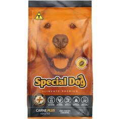 Ração Special Dog Premium Carne Plus para Cães Adultos - 20 Kg