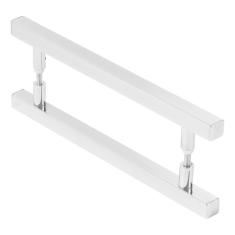 Puxador Quadrado Para Porta Polido 70cm