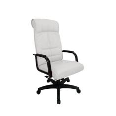 Cadeira Presidente Para Escritório Linha Itália Branco