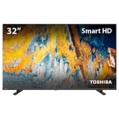 Smart TV 32" HD LED TB016M Toshiba 32V35L com WiFi, Dolby Audio e Espelhamento de Tela