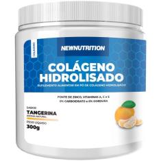 Colágeno Tipo 1 Hidrolisado 300g Tangerina NewNutrition, Tangerina, 30