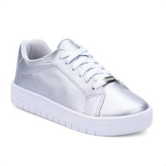 Tênis Feminino Casual Cano Baixo Flatform Confortável Leve-Feminino