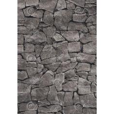 Tecido Jacquard Estampado Pedra Cinza - 1,40M De Largura