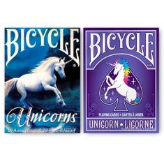 Baralho Bicycle Unicorn + Unicorns (2 Baralhos)