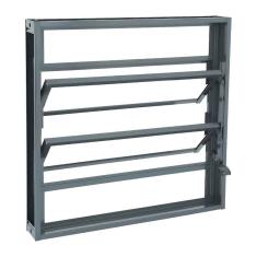 Janela Basculante em Aço 60 x 60 x 8 cm 2 Folhas Silenfort Sasazaki